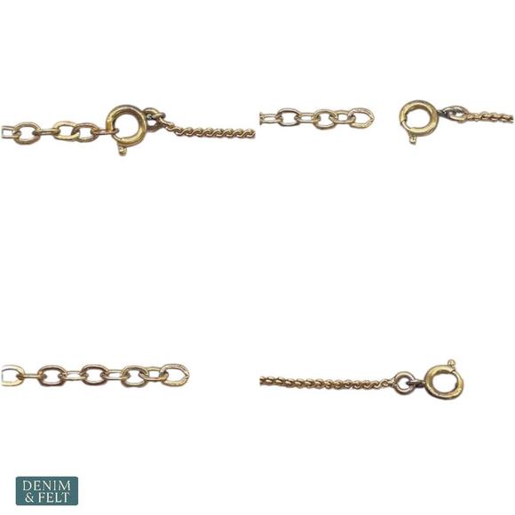 Christian Dior Vintage Gold-Plated CD Pendant Necklace Germany Women’s - Picture 6 of 6